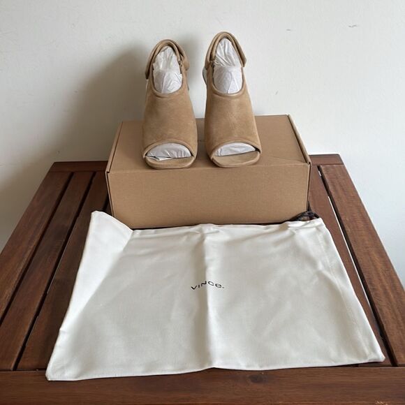 Vince Quest Suede Slingback Graceful Sandal Dune Women Size 9 MSRP$350 - Picture 12 of 13